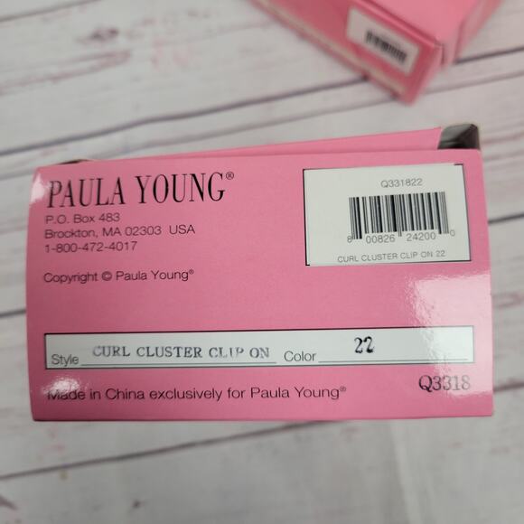Paula Young Curl Cluster Clip On Q3318 Blonde - New - Picture 5 of 5